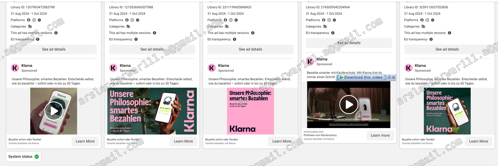 Klarna case study